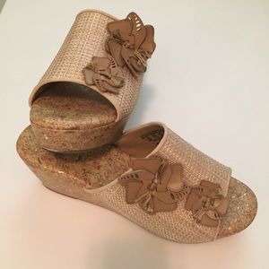 **3/$25** BUNDLE Jaclyn Smith Platform Cork Wedges